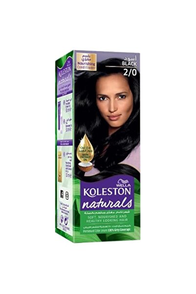 Koleston Wella Naturals Hair Color 2/0 Balckberry