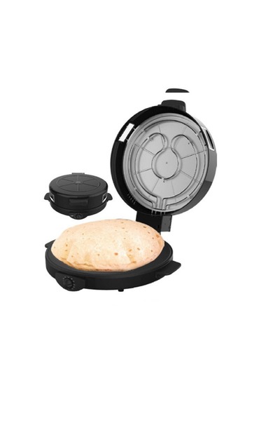 Sanford Sanford SF5795ABM Arabic Bread Maker, 1800W, 30cm Plate, Multi-Purpose, Double Thermostat, Black