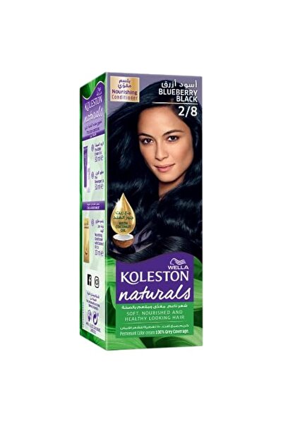 Koleston Wella Naturals Hair Color 2/8 Blueberry Black