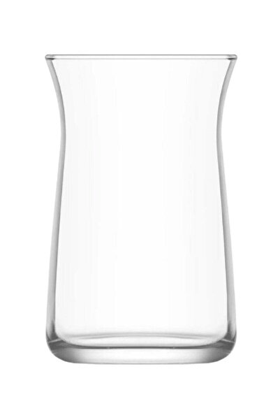 LAV 6 Pieces Vera Tea Glass Set 180 Ml - Clear