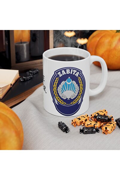 sıradışıhediyem Zabıta Mug Cup Zabıta Gift for a Friend Gift for a Friend
