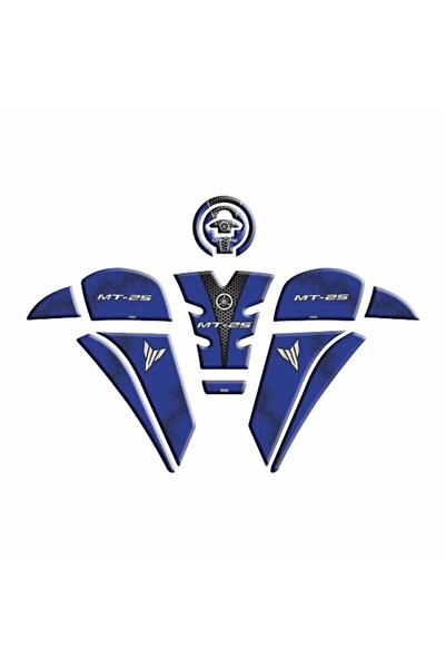 GOGOPREMİUM Yamaha Mt25 2020 - 2025 Uyumlu Tank Pad Set 005