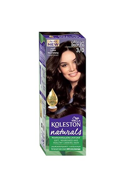 Koleston Wella Naturals Hair Color 3/0 Deep Fig