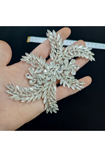 Leylak Store Ütüyle Yapışan Parlak Taşlı Aplik