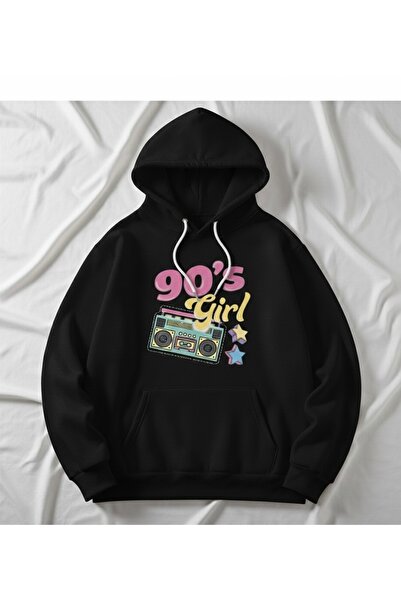 Tiny and Co سويت شيرت للجنسين مصنوع من القطن بنسبة 100% من التسعينيات مطبوع