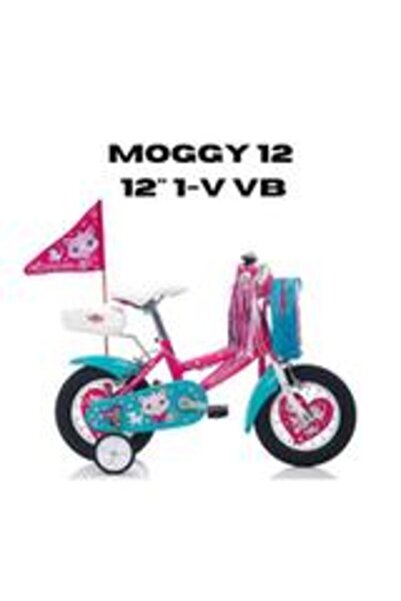 Carraro Moggy Kız Çocuk Bisikleti 210h V 12 Jant Pembe Beyaz Turkuaz