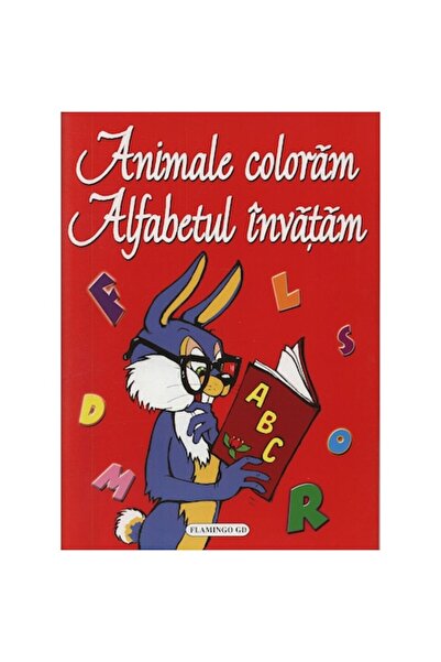 Flamingo GD Animale. Colorarea alfabetului învățând