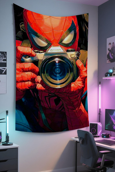 RUGRUMBA غطاء جداري للاعبين، بلايستيشن إكس بوكس ​​- موضوع الأفلام، قماش عالي ...