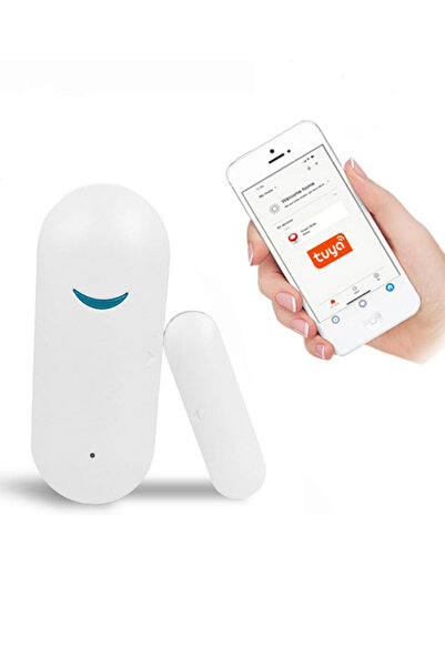 RAWAID مستشعر ذكي للأبواب/النوافذ يعمل بتقنية الواي فاي، نظام إنذار أمني لاسل...