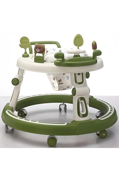 My modern game مشاية، ووكر للأطفال 3 في 1–مركز أنشطة تفاعلي قابل للطي مع عجلا...