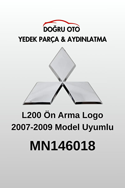 DOĞRU TİCARET AUTO PARTS شعار أمامي L200 متوافق مع موديلات 2007-2009