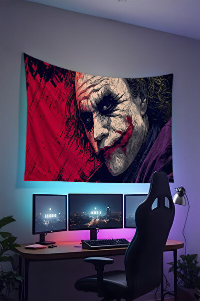 RUGRUMBA غطاء جداري للاعبين، بلايستيشن إكس بوكس ​​- موضوع الأفلام، قماش عالي ...