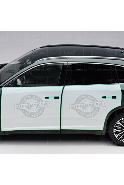 ael-tech مجموعة حماية للأبواب الأمامية والخلفية متوافقة مع Togg T10x مكونة من 4 قطع