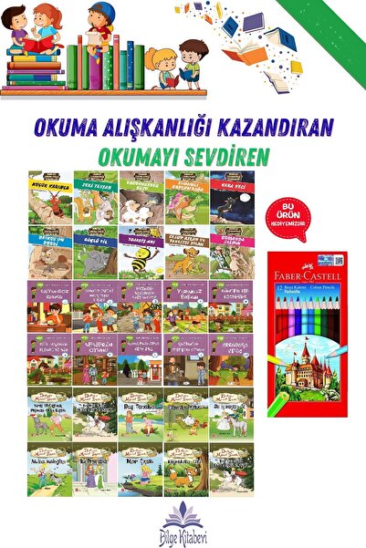 Ata Yayıncılık 2. Sınıf Okuma Alışkanlığı Kazandıran Okumayı Sevdiren 30 Kita...