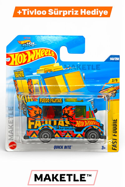 HOT WHEELS Quick Bite (Fajitas) - HYY84 - Tivloo Araç Rampası