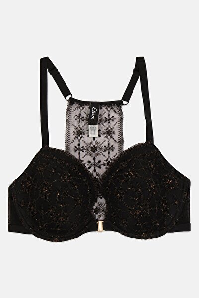 Etam حمالة صدر نسائية مبطنة سادة، لون أسود