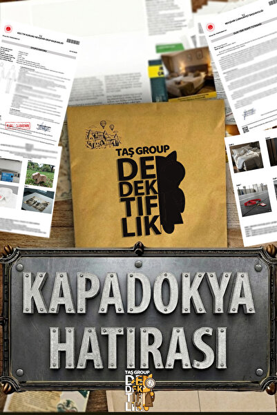 Taş Group Dedektiflik Cinayet Çözme Oyunu - Dedektif Oyunu - Dedektiflik Oyun...
