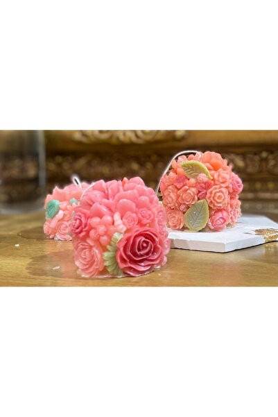 DAR AMALIA بوكس الشموع الزهرية – إصدار فاخر من 12 قطعة يدوية