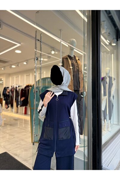 LARA GİYİM KADIN TESETTÜR 3'LÜ TAKIM RAHAT KALIP PENYE KUMAŞ PAMUKLU YAPI FER...