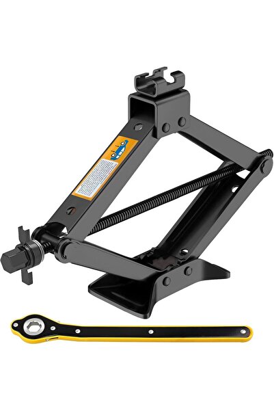 SAGREENY Scissor Jack For Car 2-Ton, Car Jack Kit Heavy Duty with Ratchet Wre...