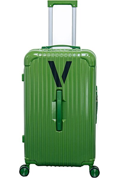 VOYON حقيبة سفر صلبة ذات عجلات دوارة - 26 بوصة (65 سم)