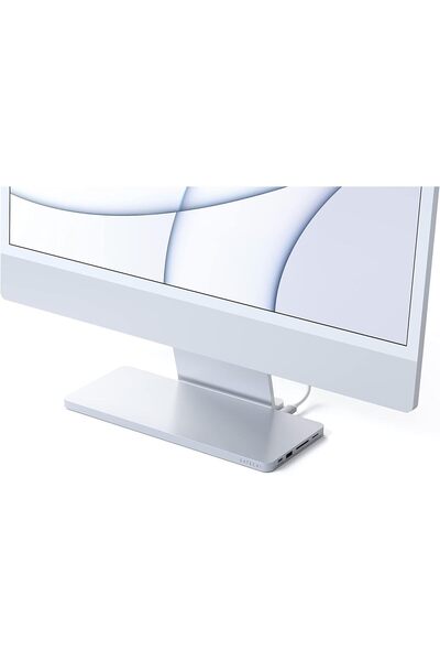 Satechi USB C Slim Dock for 24” iMac with Tool-Free Enclosure for M.2 PCIe NVMe and SATA SSDs