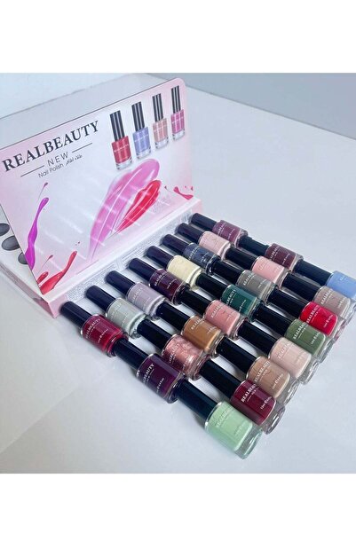 real beauty Nail Polish Set - 24 Colors