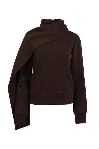 La Sarta كنزة نوفا بني متشابك