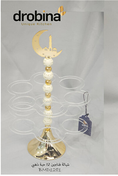 drobina Dropina 12-piece gold cup holder