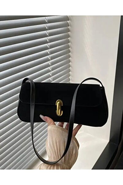 Mojeva حقيبة كتف نسائية من NOVA بحزام كتف واحد من الجلد المدبوغ مع نظام قفل خاص