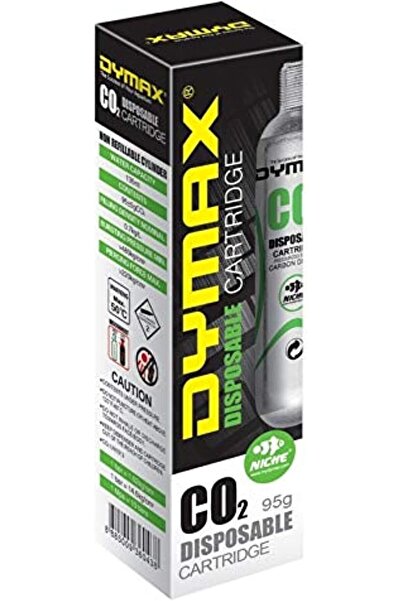 Dymax أسطوانة غاز ثاني أكسيد الكربون للاستخدام مرة واحدة، 1 × 95 غرام