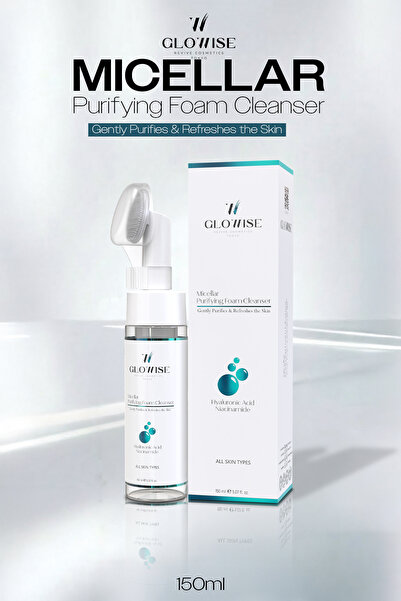 GLOWISE Micellar Yüz Temizleme Köpüğü 150 ml