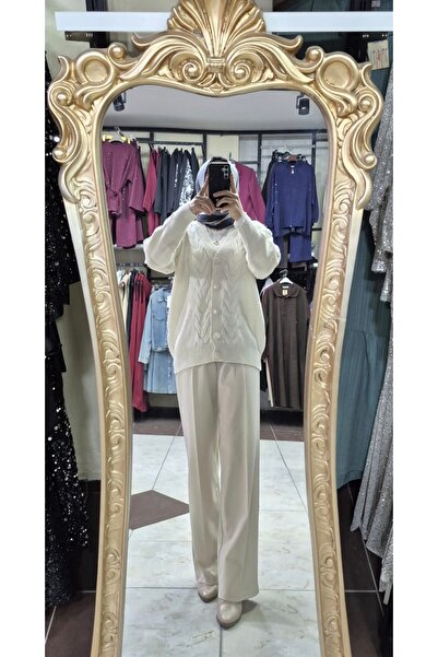 Mintaş سترة محبوكة من الشعر