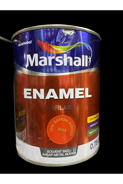 Marshall MB ENAMEL PARLAK BAYRAK KIRMIZI 0.75LT