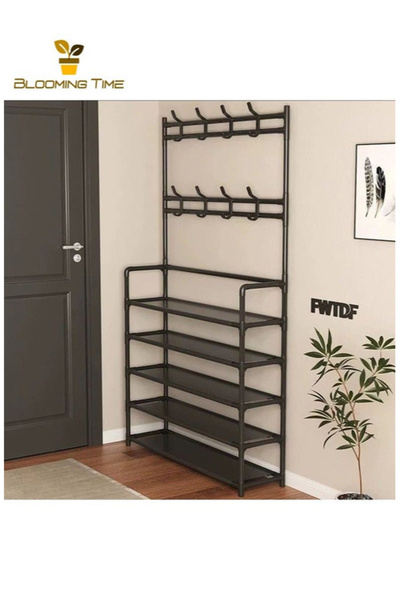 Family Center رف ملابس أرضي جديد وبسيط 80*29.5*172