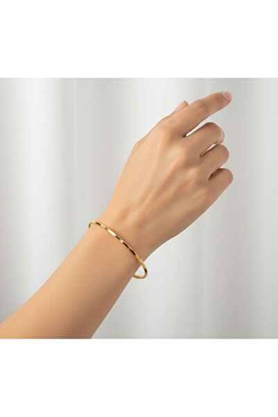 kuyumcu nurettin 12 gr (GRAM) Piramit Desenli Ajda Bilezik 22 Ayar Altın Yatı...