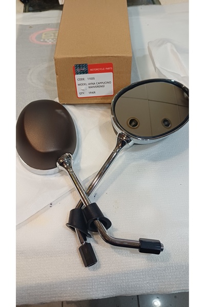 İtimat CAPPUCINO Ayna sağ-sol tk.kahverengi 10mm OEM