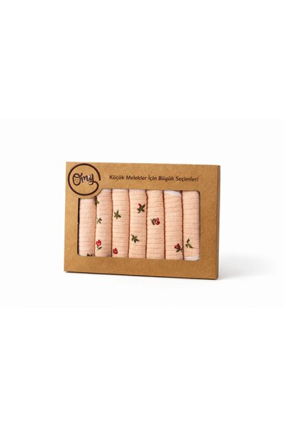 OMY 7-Piece Baby Mouth Wiping Wipes Boxed Gift Patterned