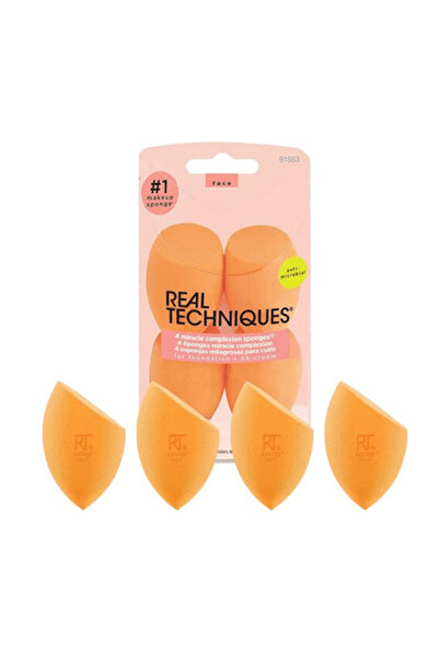Real Techniques إسفنجة مكياج ميراكل - 4 قطع