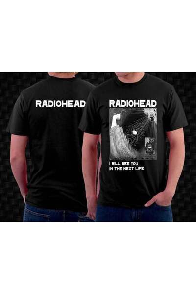 sensobel تي شيرت راديوهيد للرجال باللون الأسود