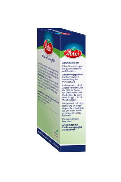 Abtei Bağırsak Çalıştırıcı Kabzlık Giderici, Hint Yağlı Bitkisel Takviye Müshil Kapsül 40 Adet