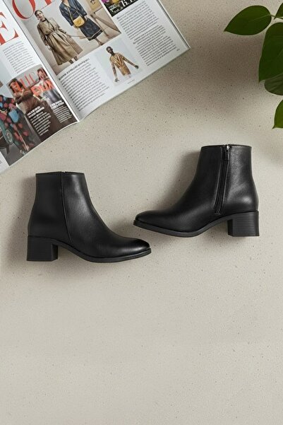 Ayakkabı Fuarı Elit Ozrsl1100C Women's Heeled Boots Black