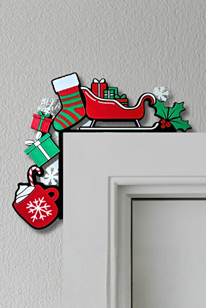 Cosmic Star صندوق هدايا عيد الميلاد على شكل زلاجة سانتا كلوز، زينة تزيينية لل...