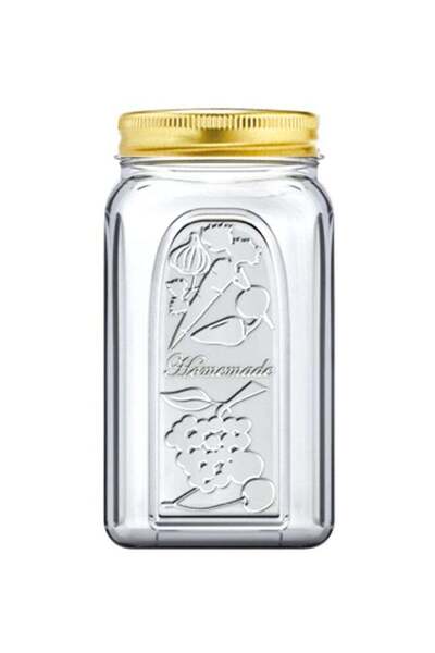 Pasabache Pasabahce Premium Jar Clear/Gold 1.5Liters