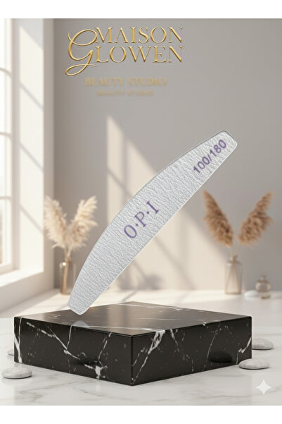 MAISON GLOWEN Professionel Kağıt Törpü 100/180 Protez Tırnak Törpüsü