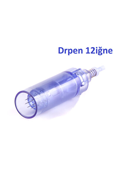 BTN 12pin A6 Mavi Titanyum Dermapen Ucu 5 Adet