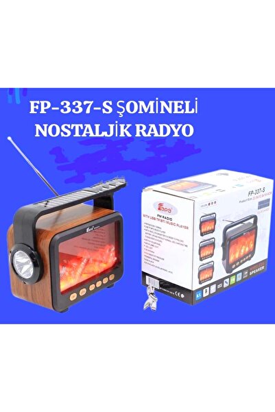 Kent İletişim Şömineli nostaljik radyo