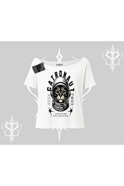 Tarzsokak Tricou supradimensionat cu imprimeu Stay Cool Cat