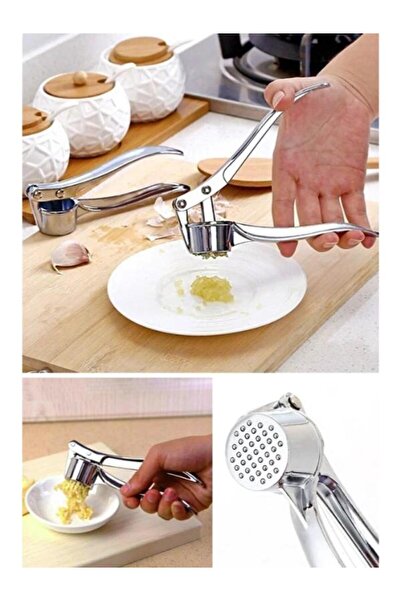 Stainless Garlic Crusher Hopper