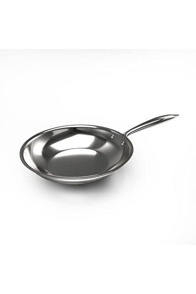 DELICI DTFP24 Tri Ply Fry Pan 24cm Magical Induction Oven Safe Healthy Non St...